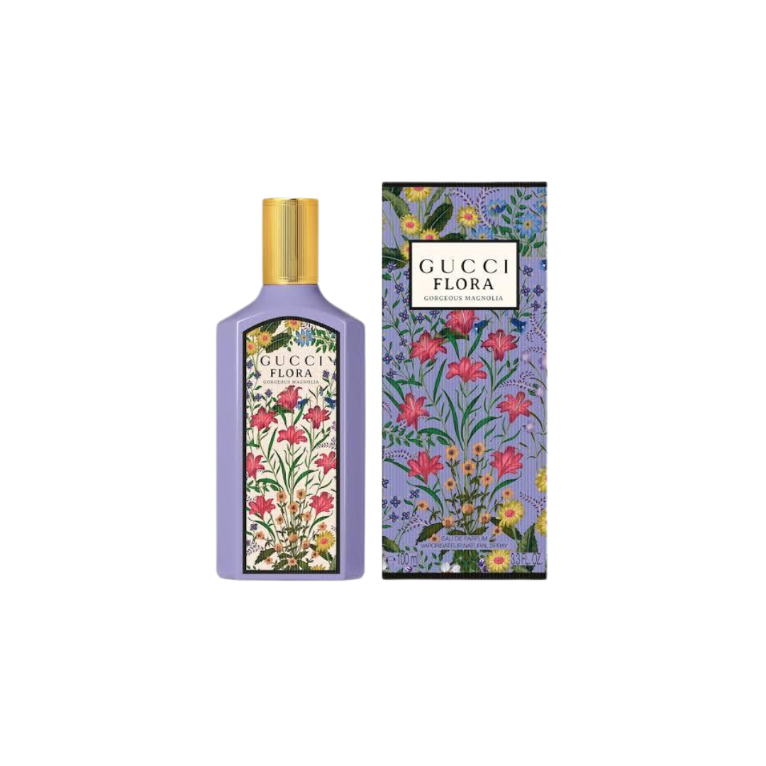 Gucci Flora Gorgeous Magnolia EDP – Lush, Purple Floral Perfume