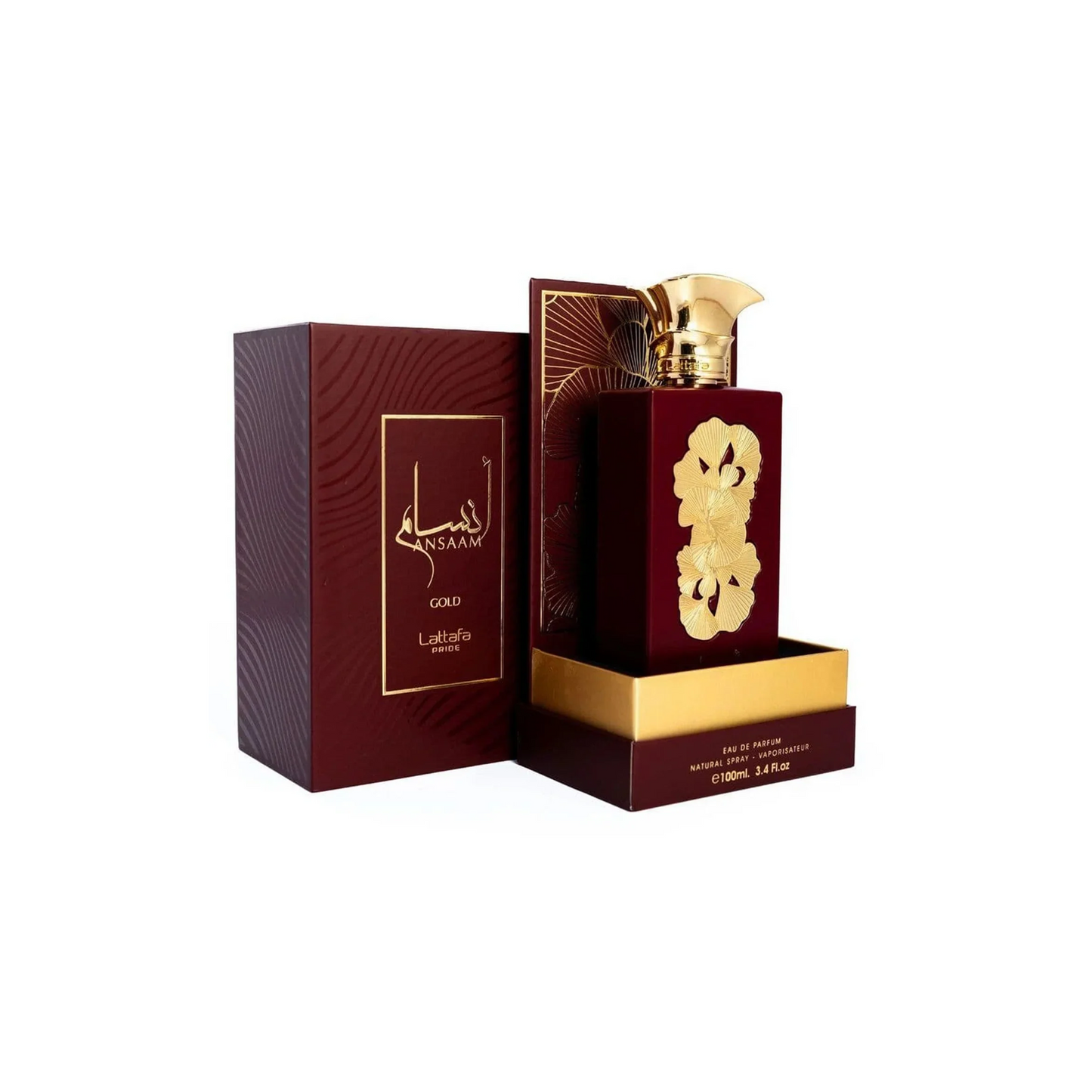 Lattafa Ansaam Gold EDP 100ml – Floral Fruity Perfume